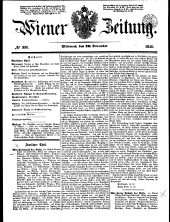 Wiener Zeitung 18481220 Seite: 1
