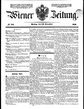 Wiener Zeitung 18481222 Seite: 1