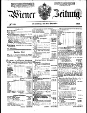 Wiener Zeitung 18481228 Seite: 1
