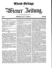 Wiener Zeitung 18490102 Seite: 13