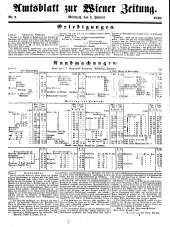 Wiener Zeitung 18490103 Seite: 17