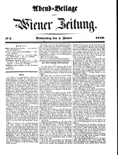 Wiener Zeitung 18490104 Seite: 9