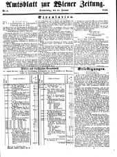 Wiener Zeitung 18490111 Seite: 25