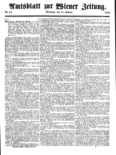 Wiener Zeitung 18490117 Seite: 21