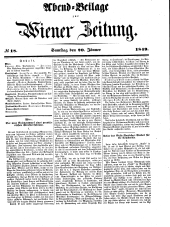 Wiener Zeitung 18490120 Seite: 9