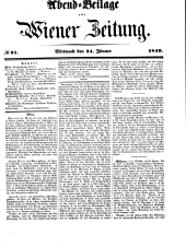 Wiener Zeitung 18490124 Seite: 13