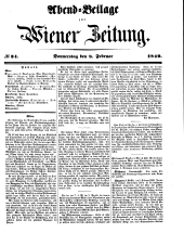 Wiener Zeitung 18490208 Seite: 13