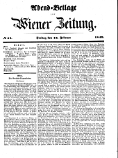 Wiener Zeitung 18490216 Seite: 13