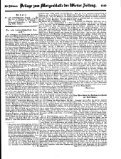 Wiener Zeitung 18490220 Seite: 9