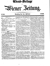 Wiener Zeitung 18490224 Seite: 17