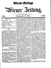 Wiener Zeitung 18490317 Seite: 13