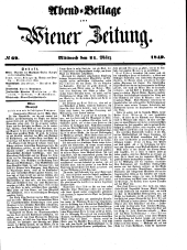 Wiener Zeitung 18490321 Seite: 19