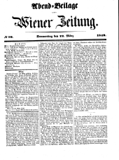 Wiener Zeitung 18490322 Seite: 13