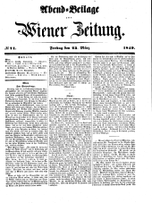 Wiener Zeitung 18490323 Seite: 11