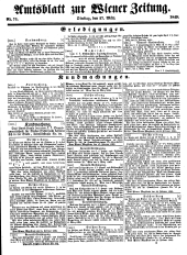 Wiener Zeitung 18490327 Seite: 21