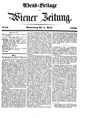 Wiener Zeitung 18490405 Seite: 17