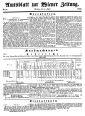 Wiener Zeitung 18490406 Seite: 15