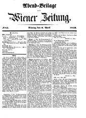 Wiener Zeitung 18490409 Seite: 9