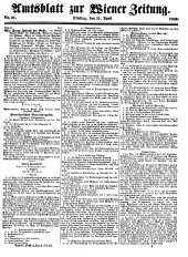 Wiener Zeitung 18490417 Seite: 17