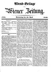 Wiener Zeitung 18490419 Seite: 17