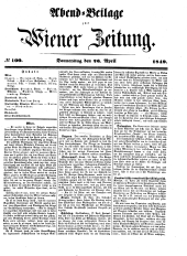 Wiener Zeitung 18490426 Seite: 17