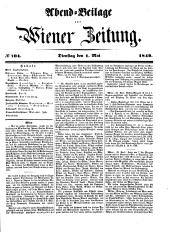 Wiener Zeitung 18490501 Seite: 17