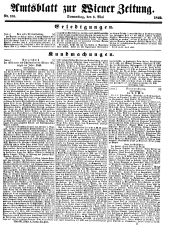 Wiener Zeitung 18490503 Seite: 21