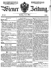 Wiener Zeitung 18490505 Seite: 1