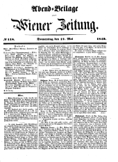 Wiener Zeitung 18490517 Seite: 17