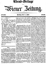 Wiener Zeitung 18490601 Seite: 13