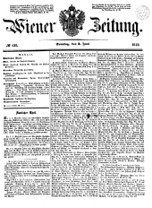 Wiener Zeitung 18490603 Seite: 1