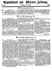 Wiener Zeitung 18490609 Seite: 15