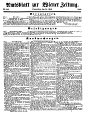 Wiener Zeitung 18490614 Seite: 21