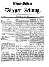 Wiener Zeitung 18490619 Seite: 15