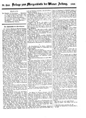 Wiener Zeitung 18490626 Seite: 13