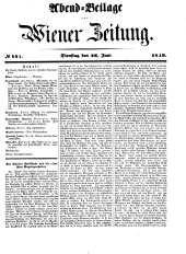 Wiener Zeitung 18490626 Seite: 17