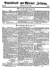 Wiener Zeitung 18490627 Seite: 15