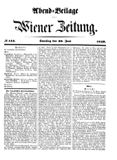 Wiener Zeitung 18490630 Seite: 13