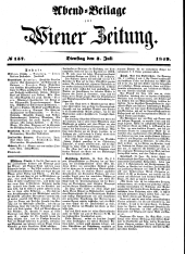 Wiener Zeitung 18490703 Seite: 15