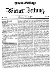 Wiener Zeitung 18490704 Seite: 13