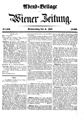 Wiener Zeitung 18490705 Seite: 15