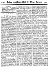 Wiener Zeitung 18490707 Seite: 11