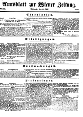 Wiener Zeitung 18490711 Seite: 15