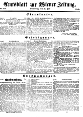 Wiener Zeitung 18490719 Seite: 19