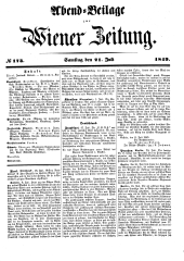 Wiener Zeitung 18490721 Seite: 15