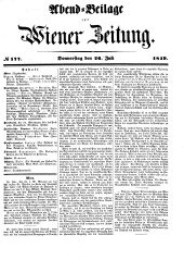 Wiener Zeitung 18490726 Seite: 17