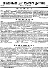 Wiener Zeitung 18490731 Seite: 19