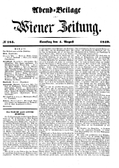 Wiener Zeitung 18490804 Seite: 15