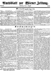 Wiener Zeitung 18490805 Seite: 13