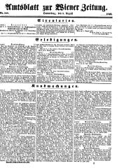 Wiener Zeitung 18490809 Seite: 19